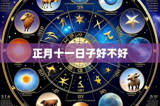 正月十一日子好不好