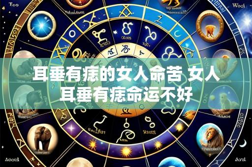 耳垂有痣的女人命苦 女人耳垂有痣命运不好