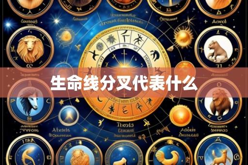 生命线分叉代表什么