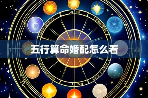 五行算命婚配怎么看
