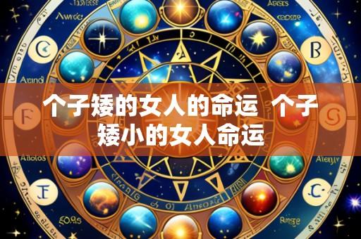 个子矮的女人的命运  个子矮小的女人命运