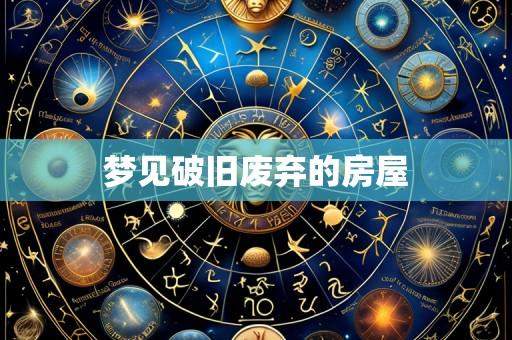 梦见破旧废弃的房屋