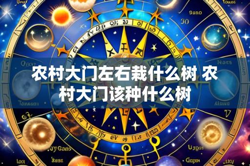 农村大门左右栽什么树 农村大门该种什么树