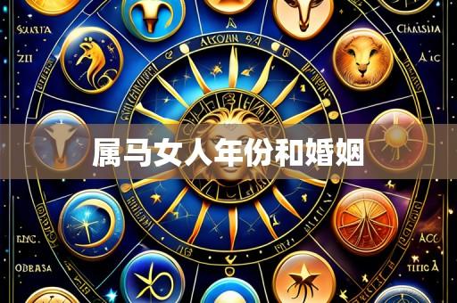 属马女人年份和婚姻