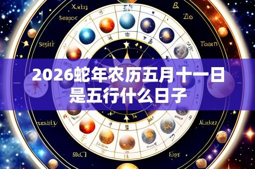 2026蛇年农历五月十一日是五行什么日子