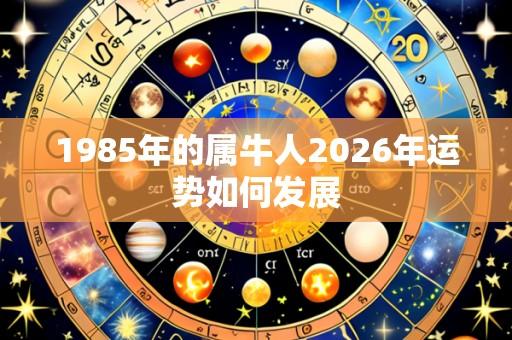 1985年的属牛人2026年运势如何发展
