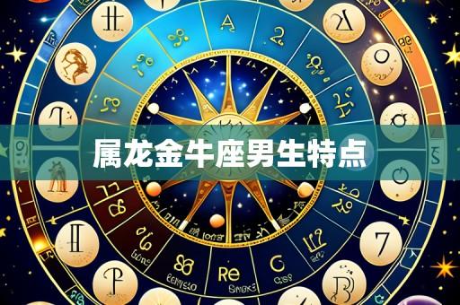 属龙金牛座男生特点