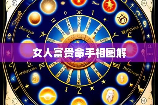 女人富贵命手相图解