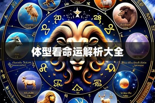 体型看命运解析大全