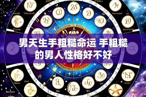 男天生手粗糙命运 手粗糙的男人性格好不好