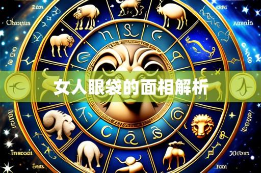 女人眼袋的面相解析