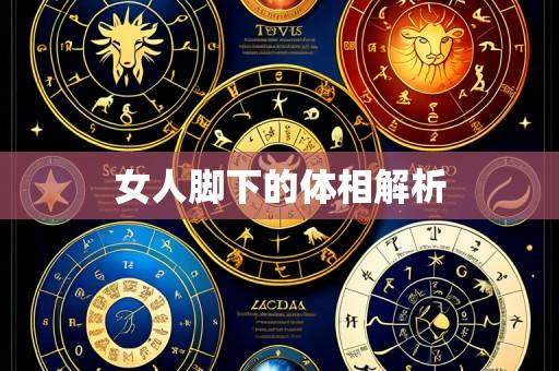 女人脚下的体相解析