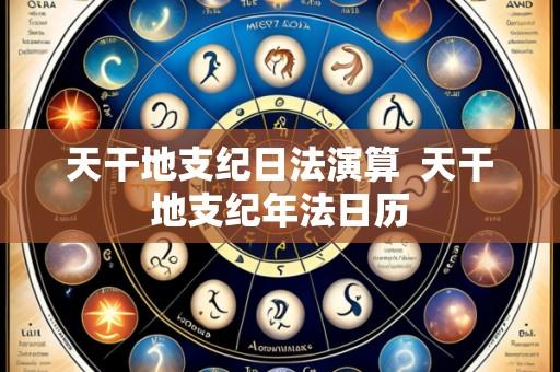 天干地支纪日法演算 天干地支纪年法日历