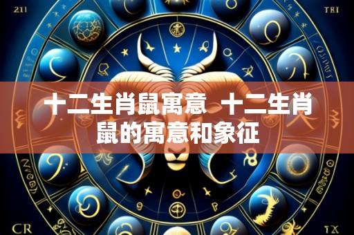十二生肖鼠寓意 十二生肖鼠的寓意和象征
