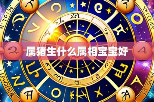 属猪生什么属相宝宝好