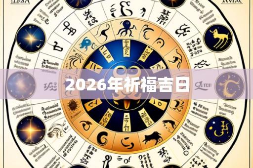 2026年祈福吉日