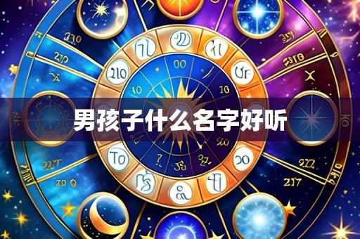 男孩子什么名字好听