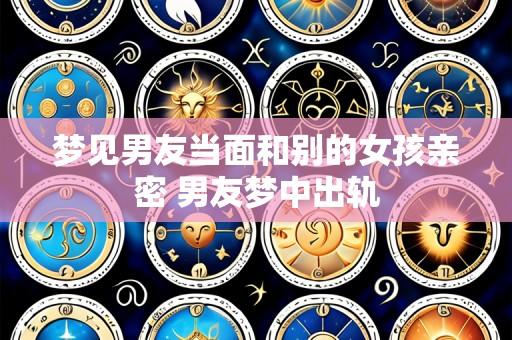 梦见男友当面和别的女孩亲密 男友梦中出轨