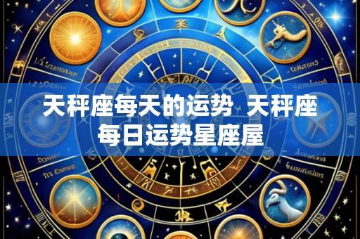 天秤座每天的运势 天秤座每日运势星座屋