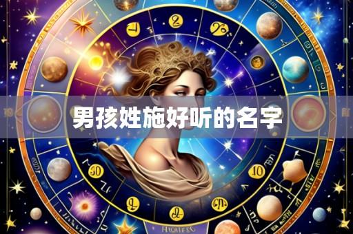 男孩姓施好听的名字