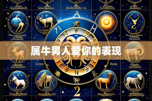 属牛男人爱你的表现