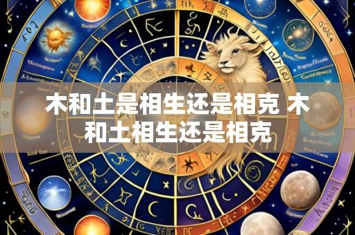 木和土是相生还是相克 木和土相生还是相克