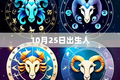10月25日出生人