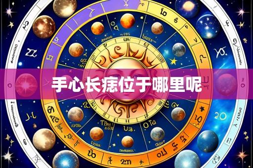 手心长痣位于哪里呢