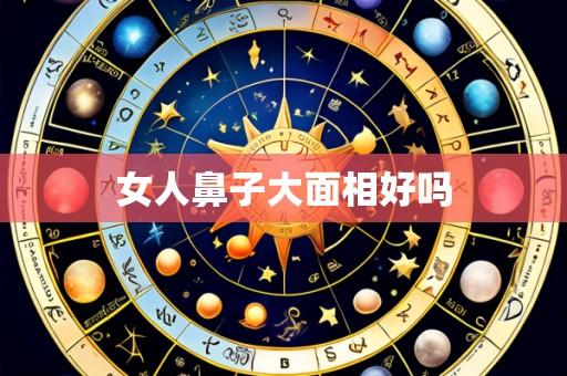 女人鼻子大面相好吗