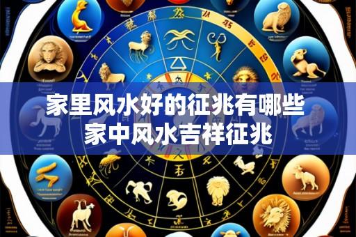 家里风水好的征兆有哪些 家中风水吉祥征兆