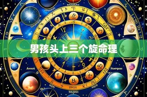 男孩头上三个旋命理