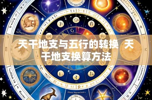 天干地支与五行的转换  天干地支换算方法