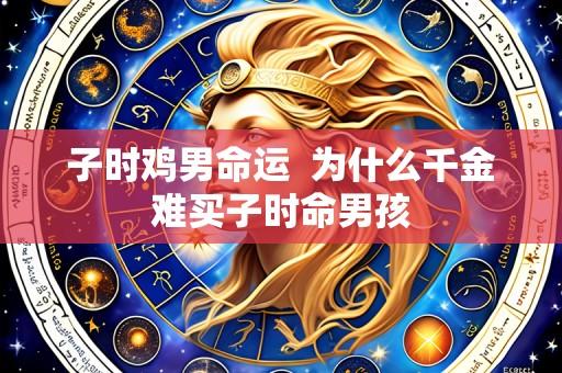 子时鸡男命运 为什么千金难买子时命男孩