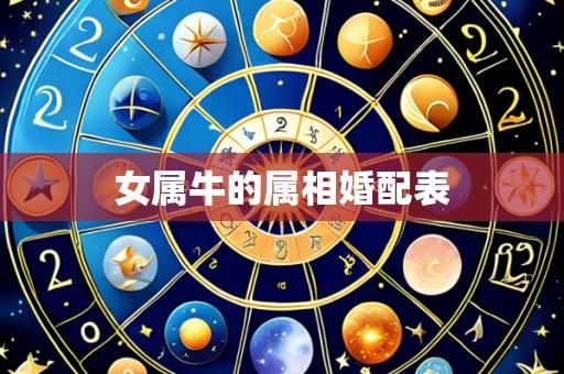 女属牛的属相婚配表