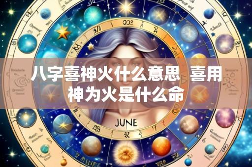 八字喜神火什么意思 喜用神为火是什么命