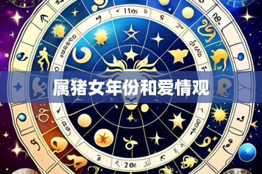 属猪女年份和爱情观