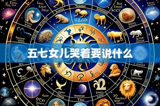 五七女儿哭着要说什么