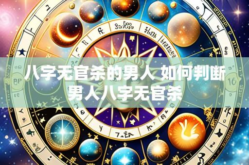 八字无官杀的男人 如何判断男人八字无官杀