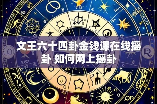 文王六十四卦金钱课在线摇卦 如何网上摇卦