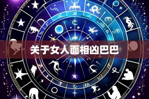 关于女人面相凶巴巴