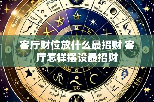 客厅财位放什么最招财 客厅怎样摆设最招财