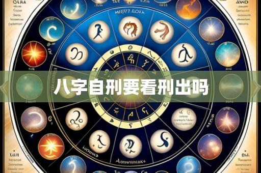 八字自刑要看刑出吗