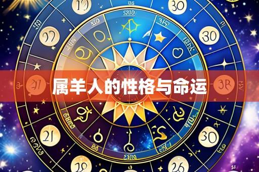 属羊人的性格与命运