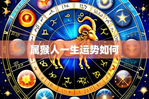 属猴人一生运势如何
