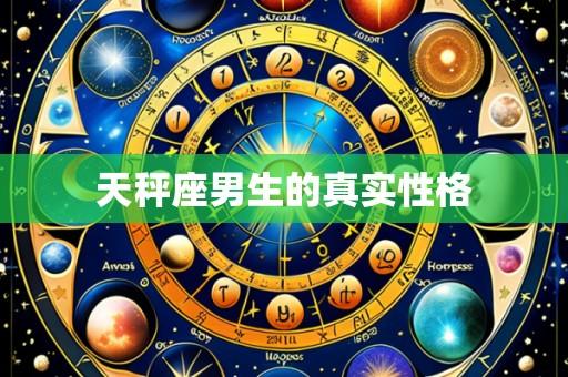 天秤座男生的真实性格