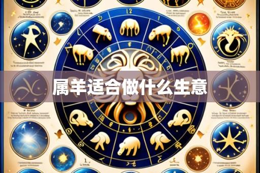 属羊适合做什么生意