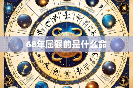 68年属猴的是什么命
