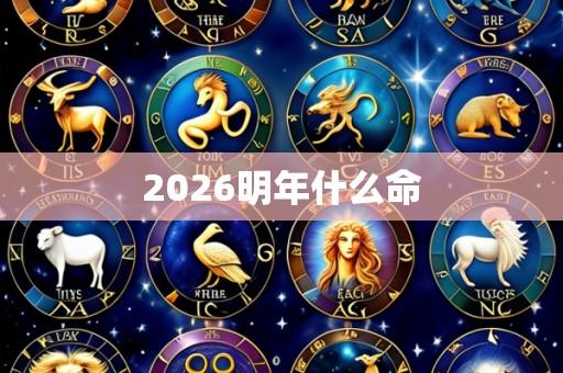 2026明年什么命
