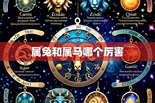 属兔和属马哪个厉害