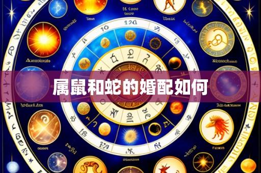 属鼠和蛇的婚配如何